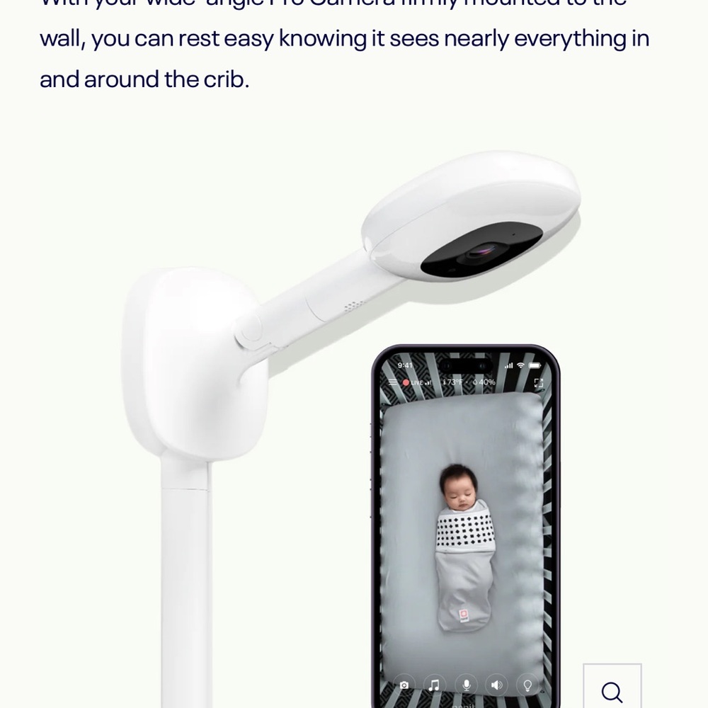 Nanit wall mount and cable covers (BNIB!)